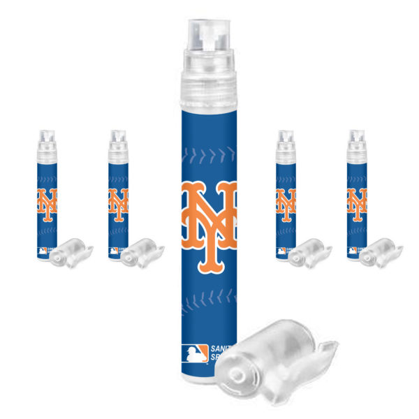 New York Mets hand sanitizer spray 5-pack www.WorthyPromo.com