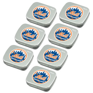 New York Mets Mint Tin 7-Pack | Peppermint Candy