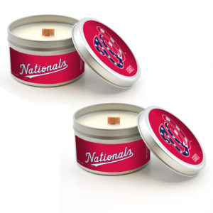 Washington Nationals Candles Travel Tin 2-Pack