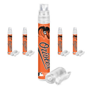 Baltimore Orioles Hand Sanitizer Spray Pen 5-Pack