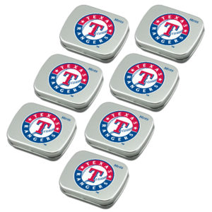 Texas Rangers Mint Tin 7-Pack | Peppermint Candy