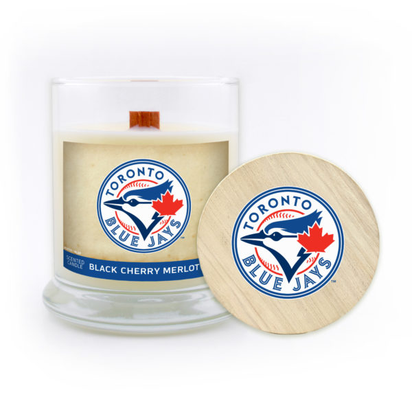 Toronto Blue Jays Candle Soy Wax, MLB, Variety of Scents, at www.WorthyPromo.com