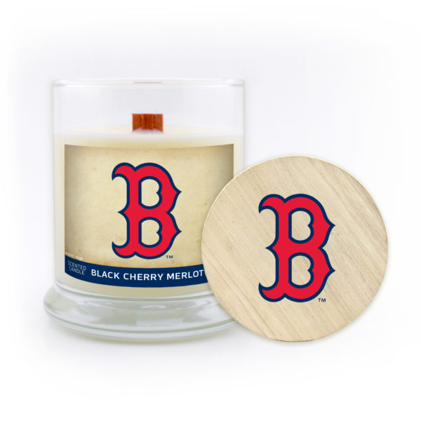 Boston Red Sox Candle Soy Wax, MLB, Variety of Scents, at www.WorthyPromo.com