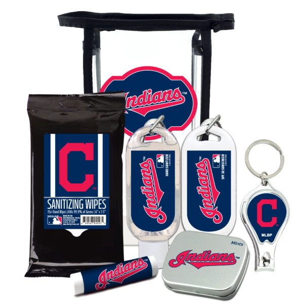 Cleveland Indians Gifts for Men and Women 6 Piece Gift Set at www.WorthyPromo.com