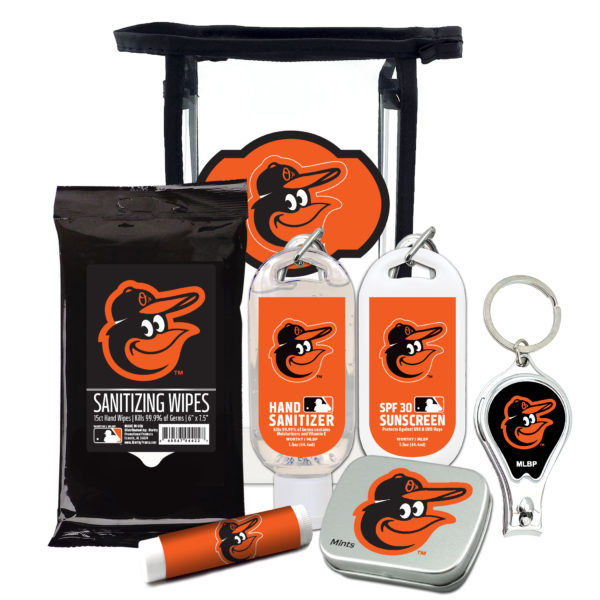 Baltimore Orioles Gifts for Men and Women 6 Piece Gift Set at www.WorthyPromo.com