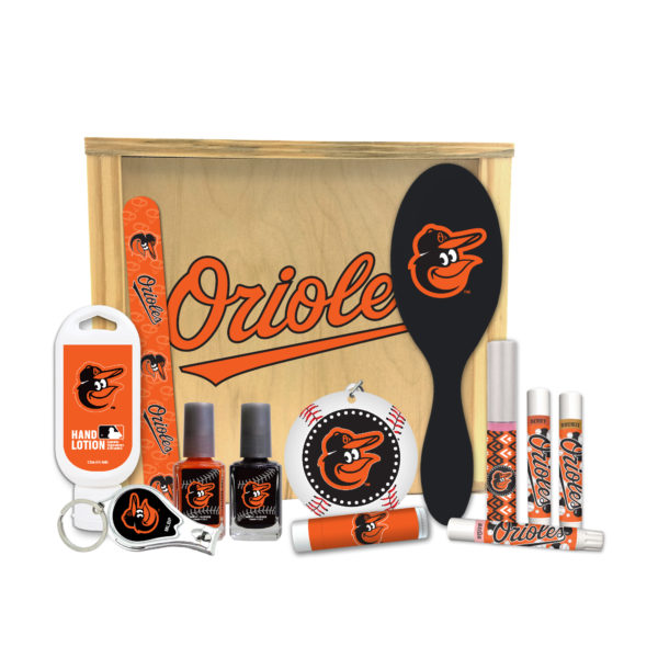 Baltimore Orioles Women's Gift Box available at www.WorthyPromo.com