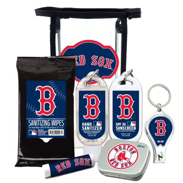 Boston Red Sox Gifts for Men and Women 6 Piece Gift Set at www.WorthyPromo.com