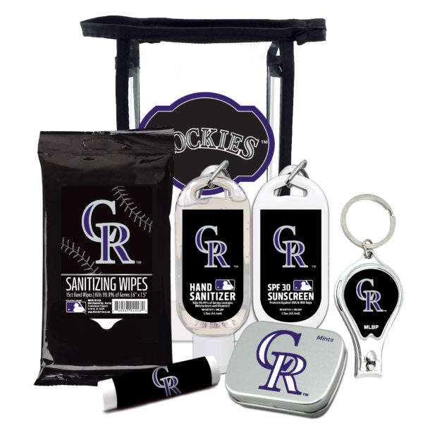 Colorado Rockies Gifts for Men and Women 6 Piece Gift Set at www.WorthyPromo.com