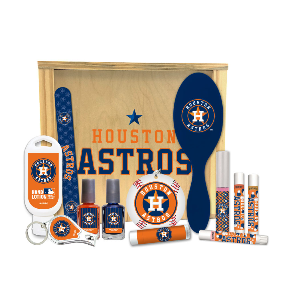 Houston Astros Women's Beauty Gift Box - Worthy Family Brands