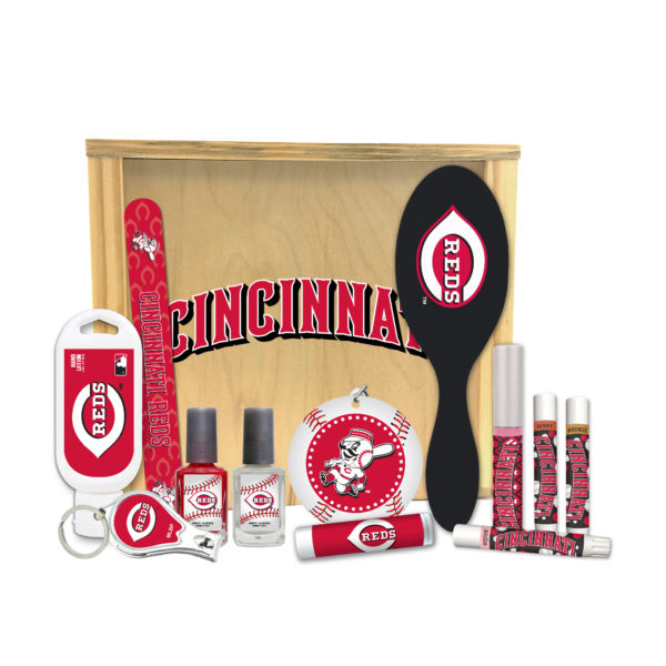 Cincinnati Reds Women's Gift Box available at www.WorthyPromo.com