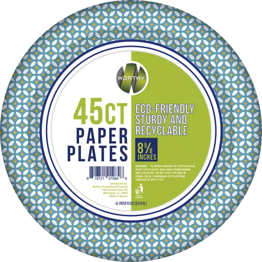 45ct Paper Plates