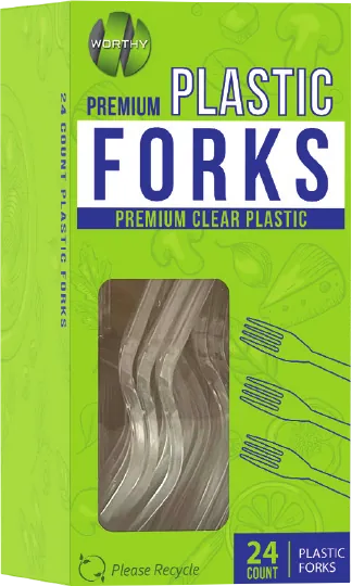 24ct Plastic Forks